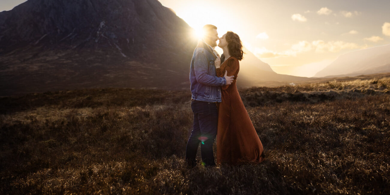 couple photoshoot at Glencoe, Scotland