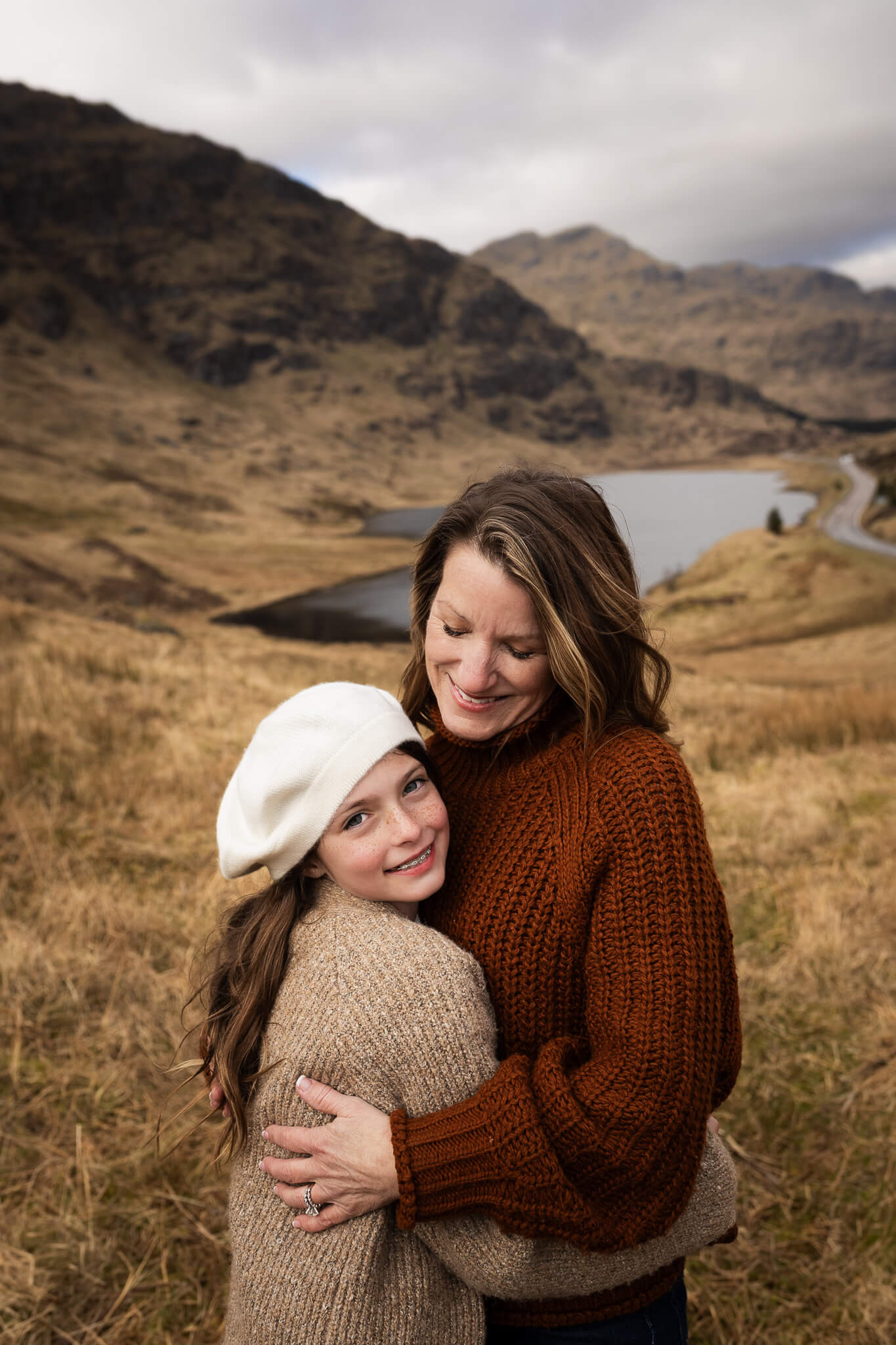 vacation family photography at Rest and be Thankful Scotland