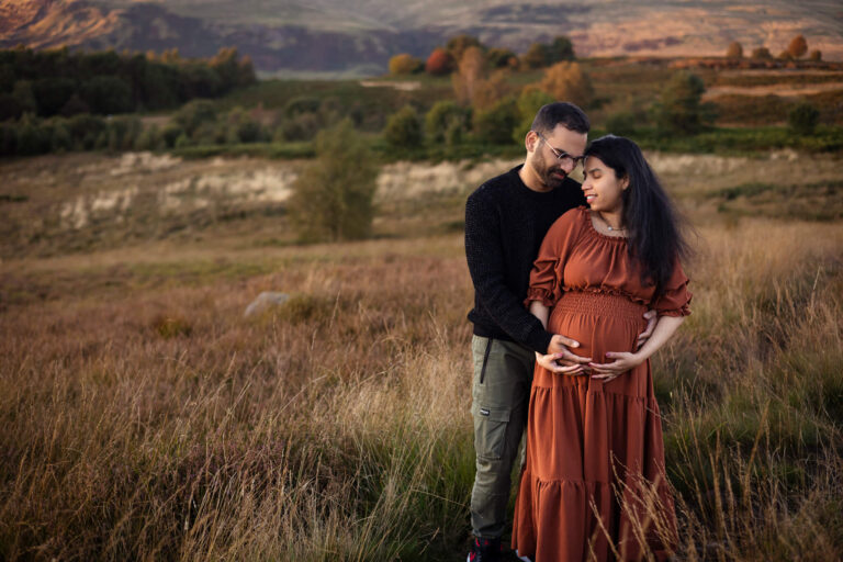 outdoor pregnancy photoshoot Glasgow