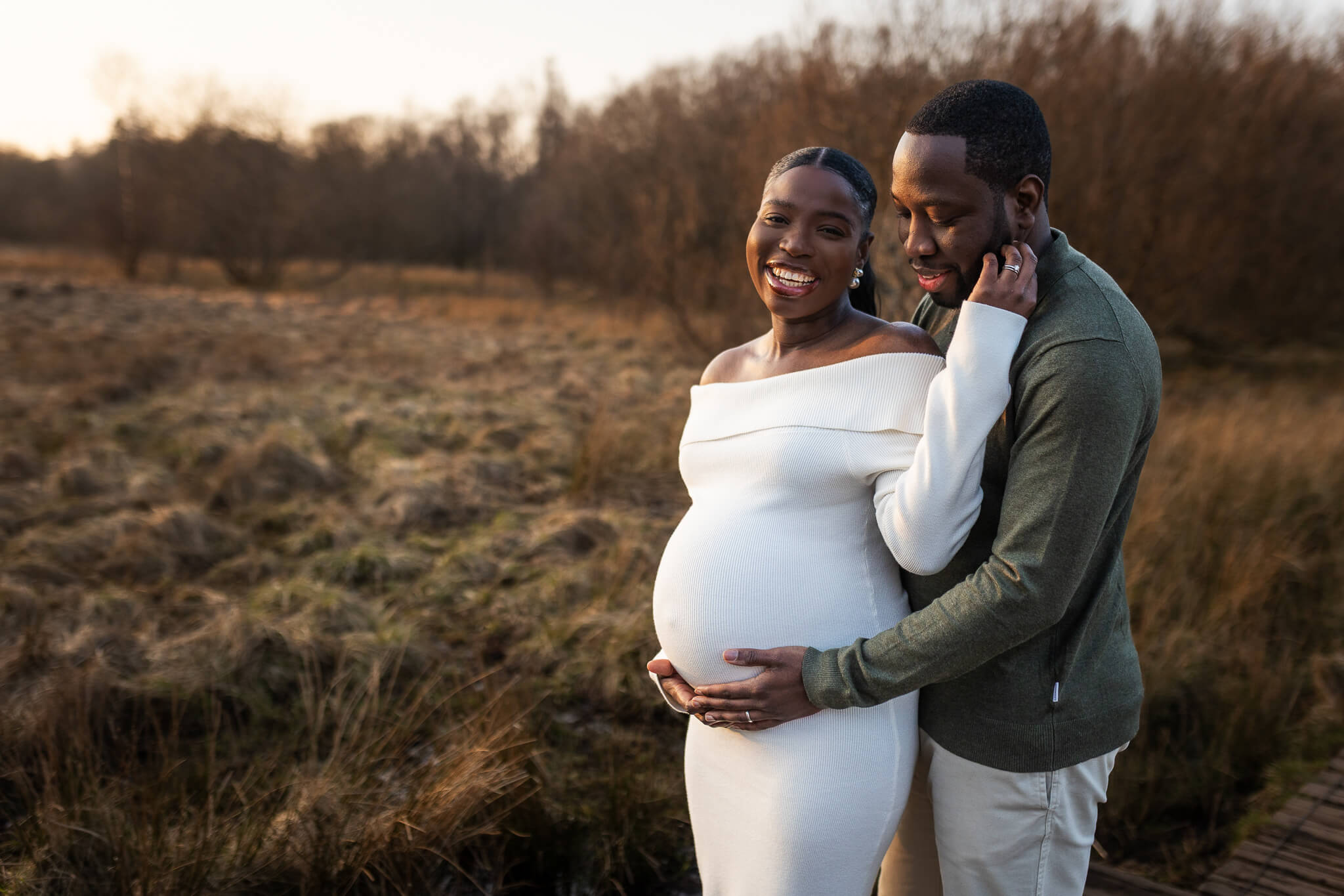 Maternity and newborn photography package in Glasgow