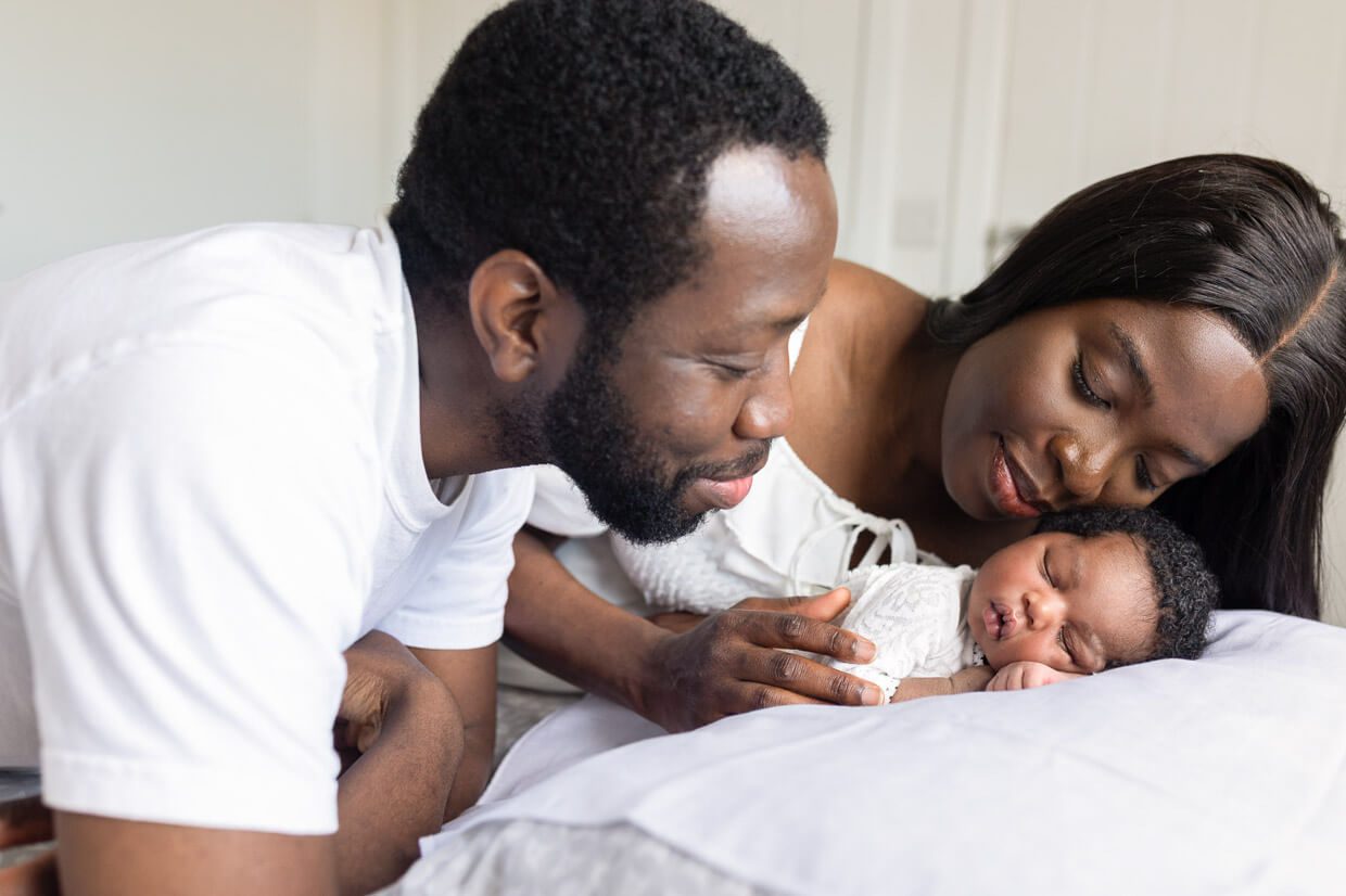 Maternity and newborn photography package in Glasgow